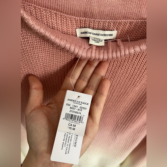 AE ombré bell sleeve sweater - Picture 2 of 4